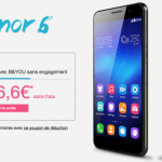 Le Honor 6 arrive chez Bouygues Telecom avec une belle promotion de lancement