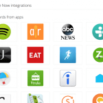 Google Now intègre 70 nouvelles applications