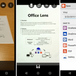 Office Lens transforme votre smartphone Android en scanner portable