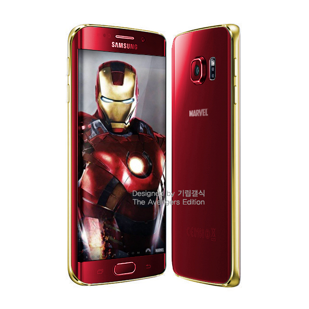 concept galaxy s6 edge iron man