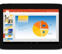 tablette android application microsoft