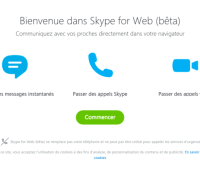 Skype for web