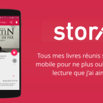 Avec l’application Android Storit, gardez le fil de vos lectures