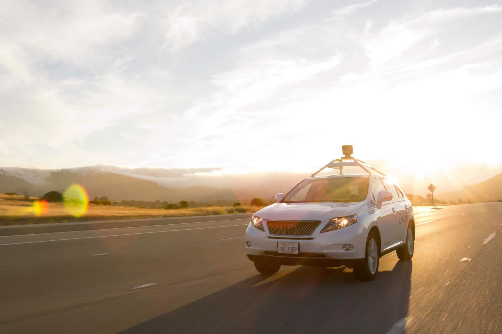 Google Car Lexus