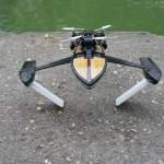 Prise en main du Parrot Hydrofoil Drone, l’hybride hydroptère – quadricoptère