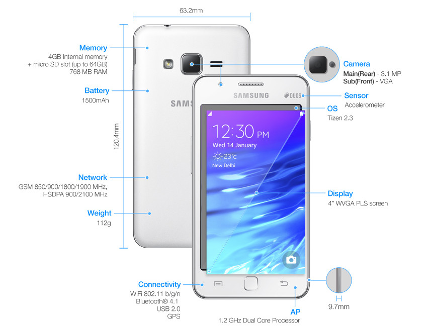 Samsung-Z1-Product-Specifications1