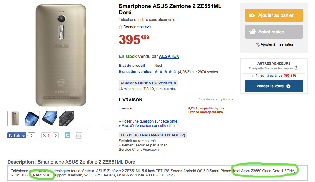 Asus Zenfone 2