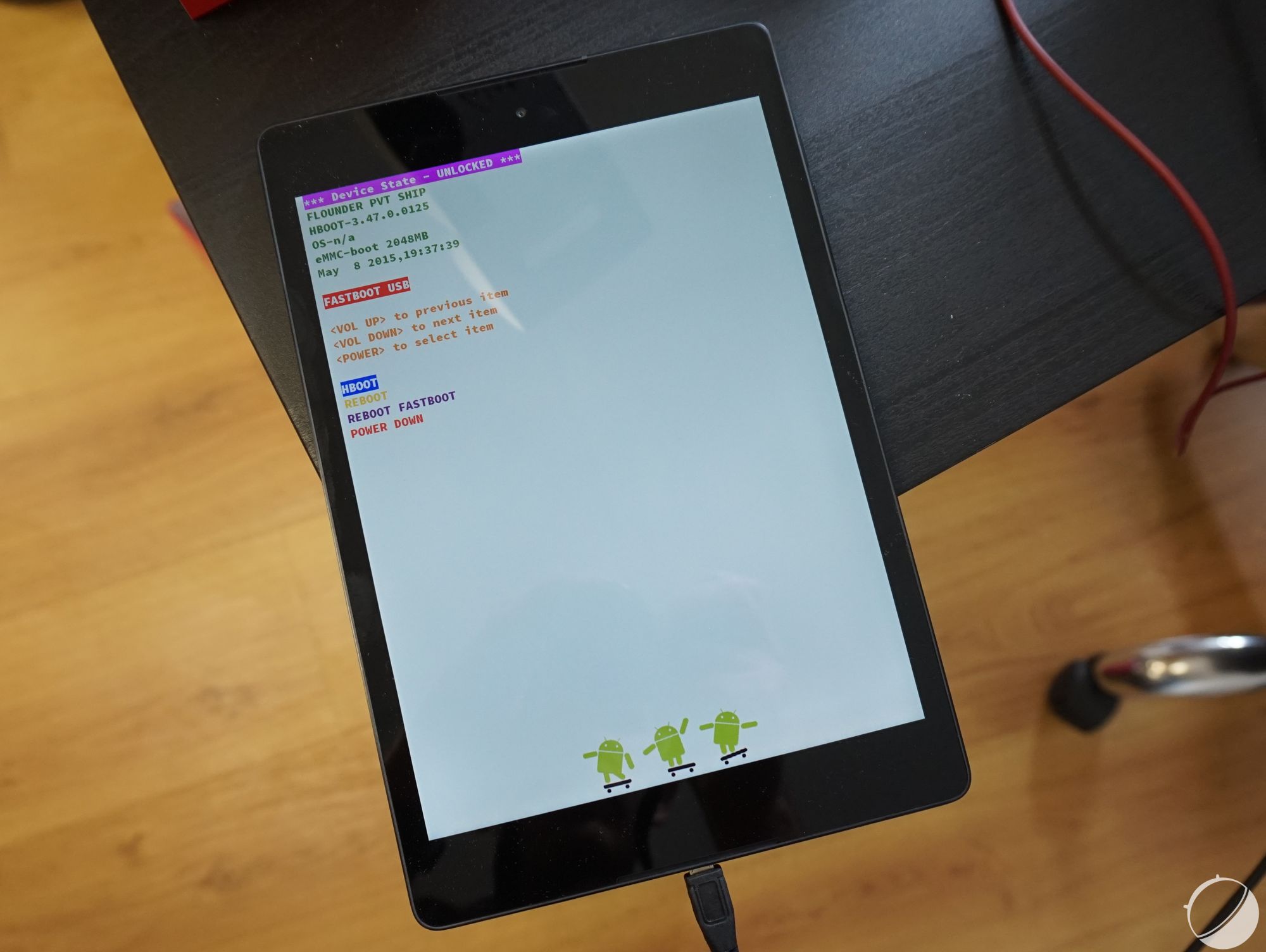 nexus 9 fastboot