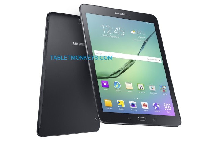 Galaxy Tab S2 9.7 en noir