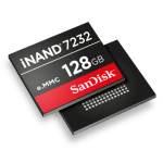 SanDisk iNAND 7232 : 128 Go de stockage performant en eMMC 5.1