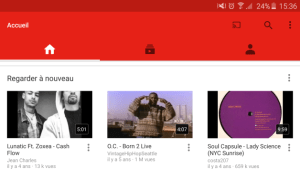 YouTube se met à jour et affiche une interface plus minimaliste