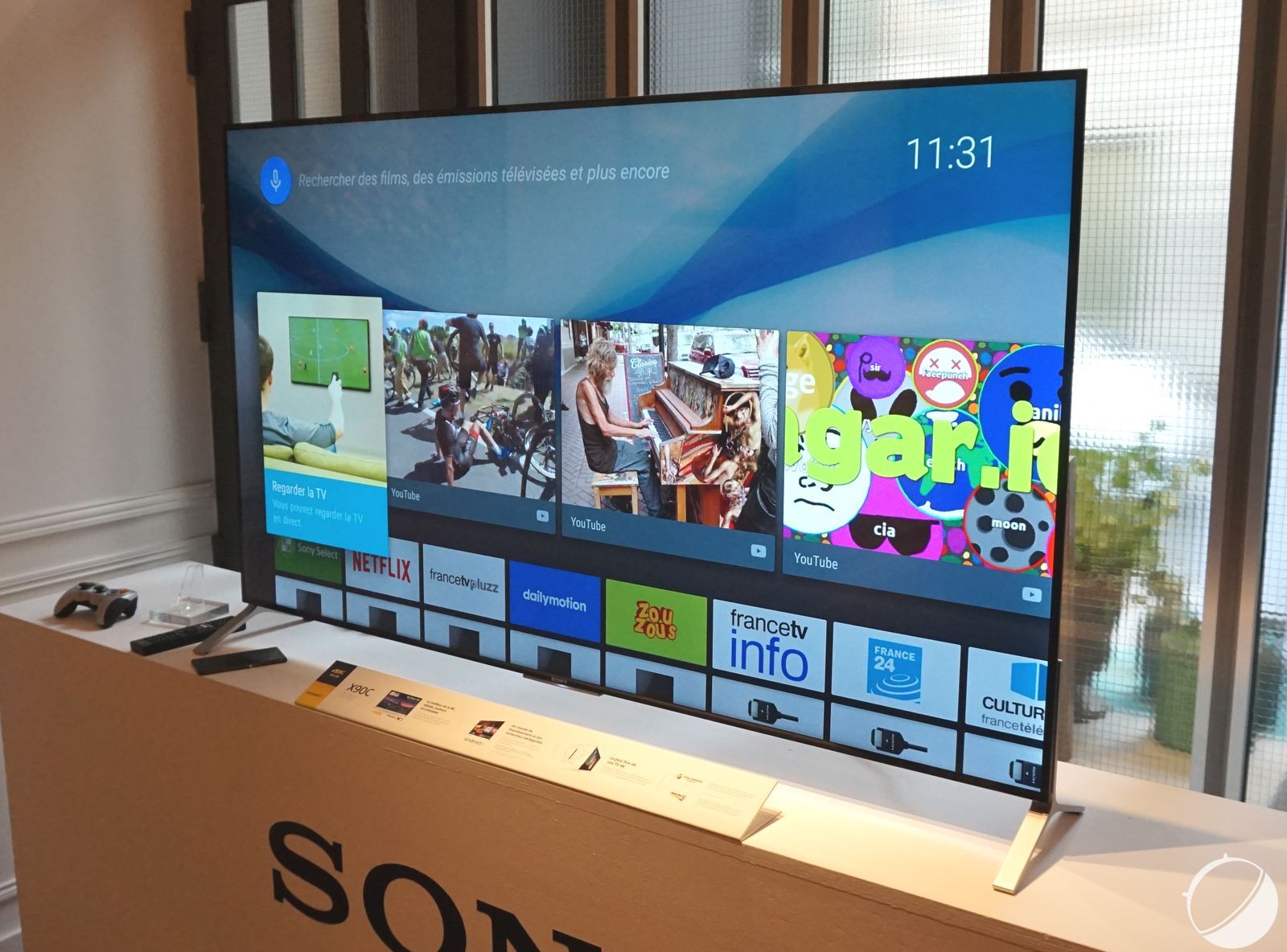 Television sony X90c android tv 1