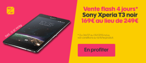 Bon plan : le Sony Xperia T3 est en promotion à 169 euros au lieu de 249 euros
