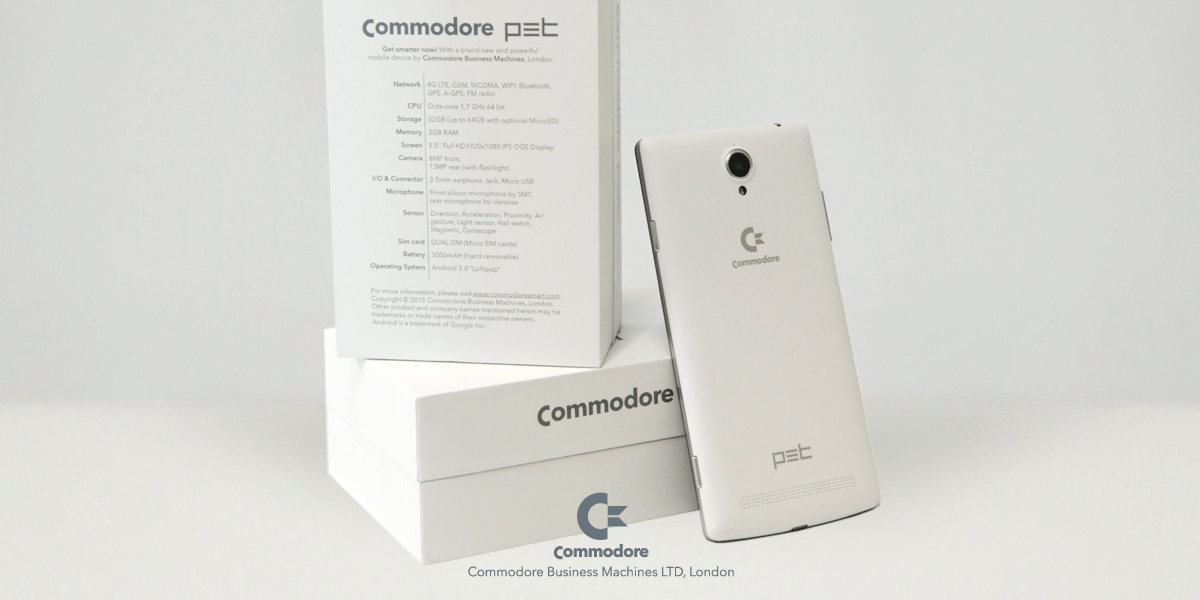 commodore PET smartphone