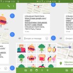 Google Messenger se met à jour avec la localisation et des stickers