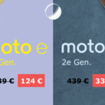 Bon plan : le Motorola Moto E 4G est à 124 euros, le Moto X via MotoMaker à 336 euros
