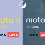 Bon plan : le Motorola Moto E 4G est à 124 euros, le Moto X via MotoMaker à 336 euros