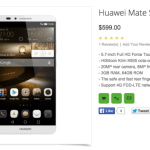 Huawei Mate S : un revendeur liste également un écran Force Touch