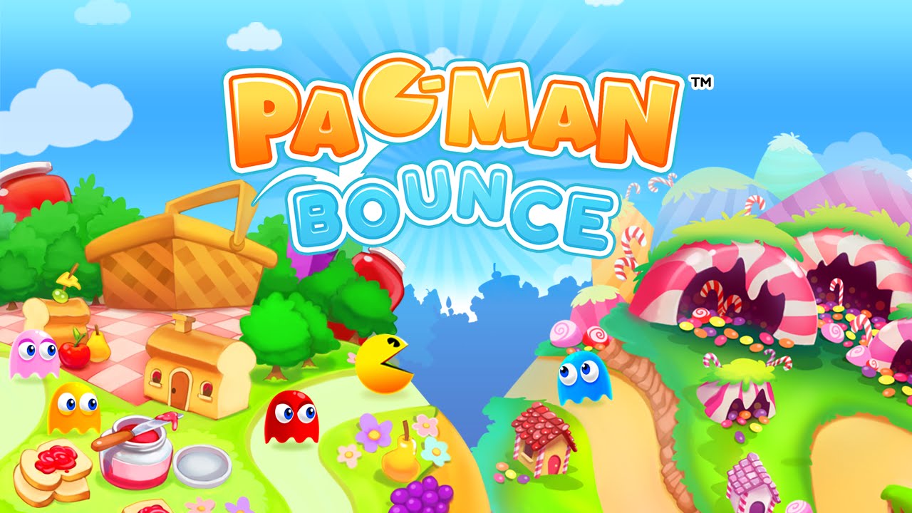 Pac Man bounce