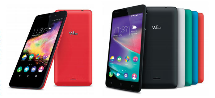 Wiko Rainbow Lite et UP