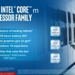 Intel dévoile les nouveaux processeurs Core M (Skylake-Y)