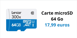 Bon plan : la carte microSD Samsung EVO 32 Go à 13 euros