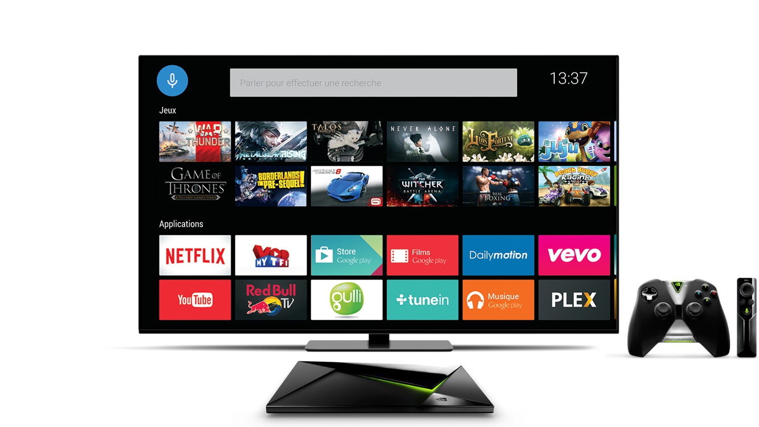 Shield Android TV europe france