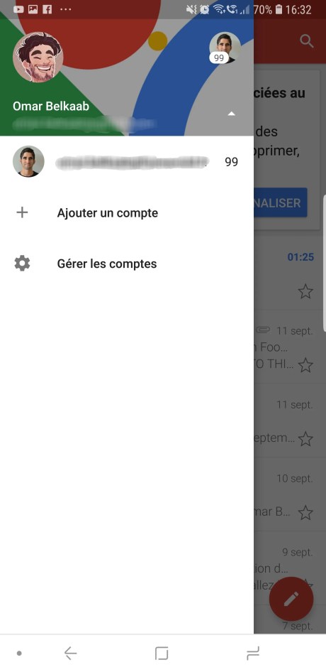 Gmail compte 2