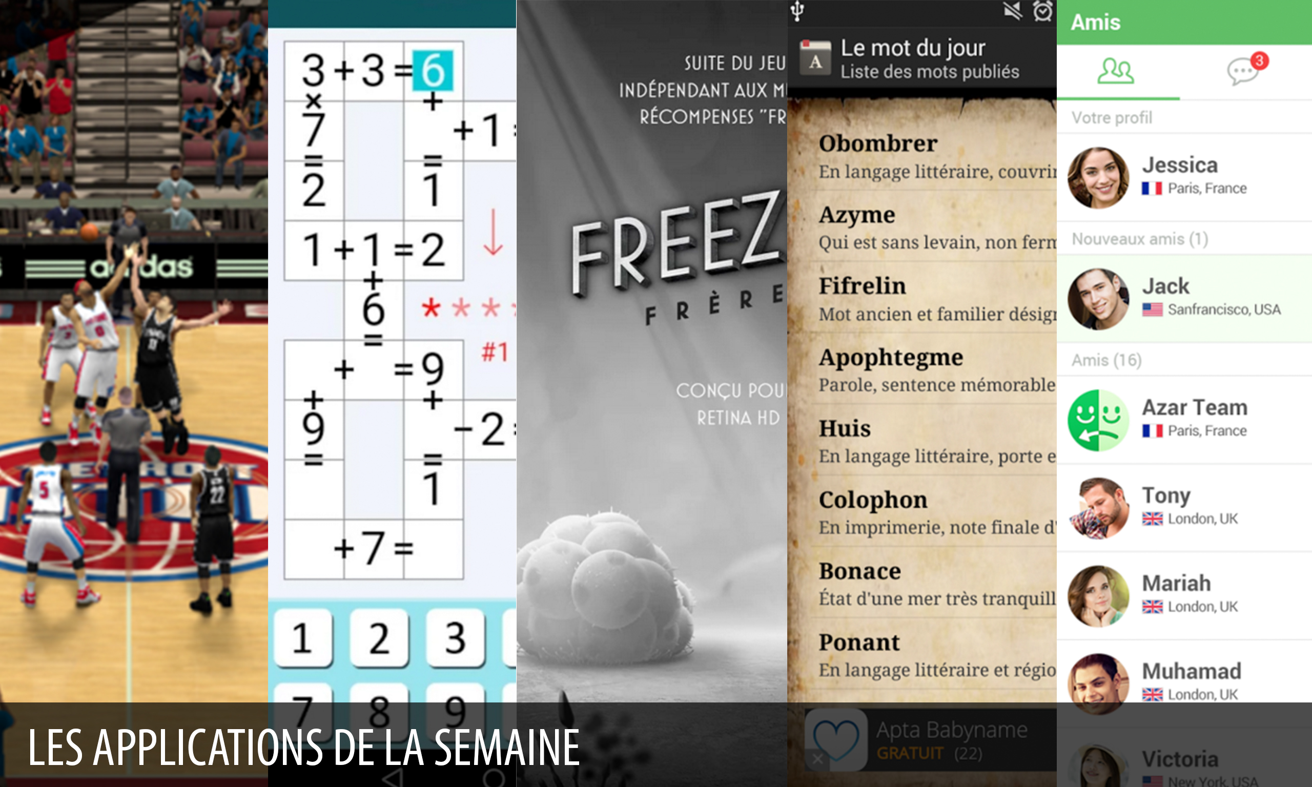 App de la semaine 30 appXoid