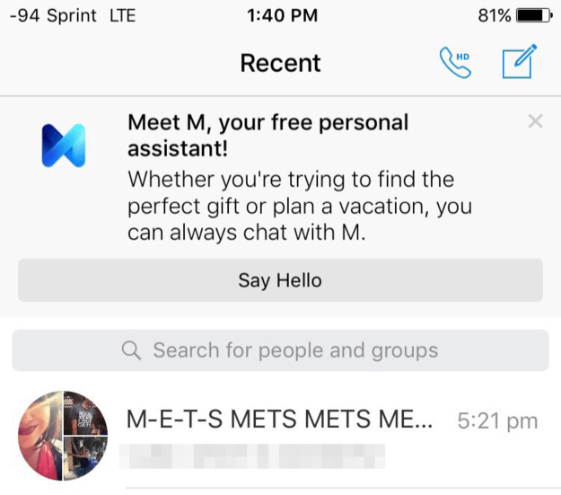 M messenger