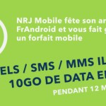Concours : NRJ Mobile fête ses 10 ans et vous offre 1 an de forfait