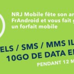 Concours : NRJ Mobile fête ses 10 ans et vous offre 1 an de forfait