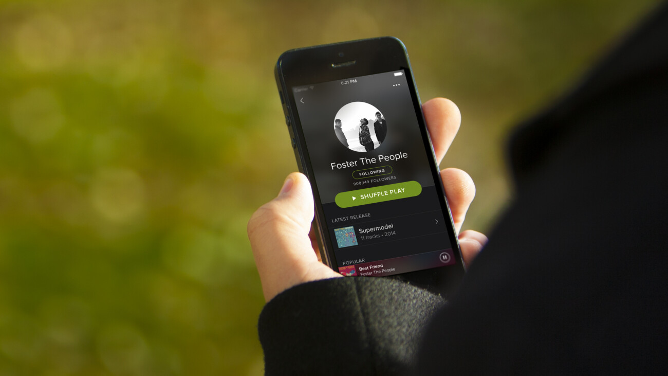 L'application Spotify