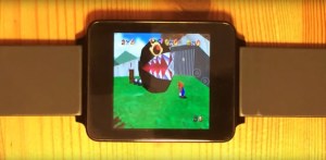 Android Wear : un fan parvient à lancer un émulateur Nintendo 64 sur sa LG G Watch