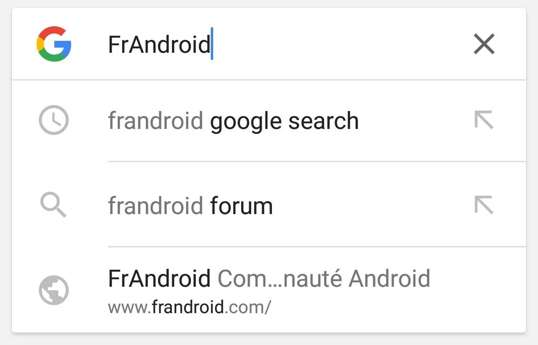 recherche google mobile