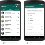 WhatsApp permet maintenant de sauvegarder ses conversations dans Google Drive
