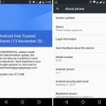 La mise à jour Android 6.0.1 Marhshmallow en approche