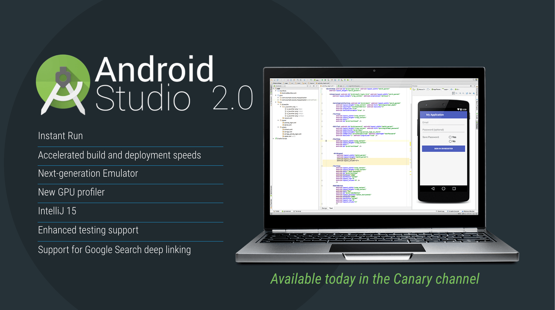 Android Studio 2.0