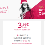 #XmasDays : Virgin Mobile propose un forfait 6Go à 9,99 euros et 2 Go à 3,99 euros