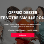 Deezer lance aussi son offre familiale, mais seulement pour les clients Orange