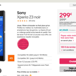 🔥 Bon plan : Le Sony Xperia Z3 à 299 euros chez Sosh 🔥 Bon plan : Le Sony Xperia Z3 à 299 euros chez Sosh