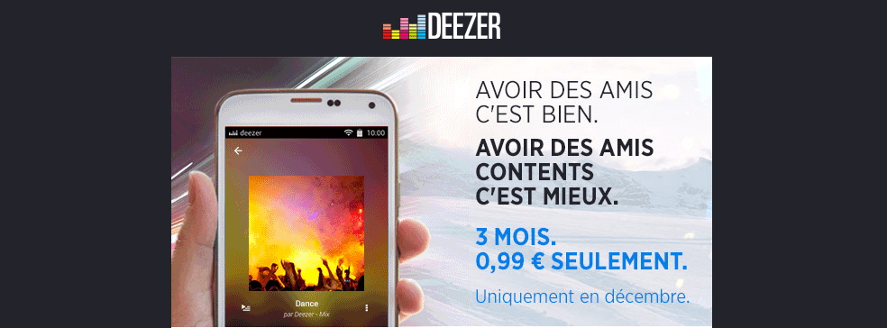 Deezer promo