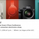 CES 2016 : Sony tiendra sa conférence de presse le 5 janvier