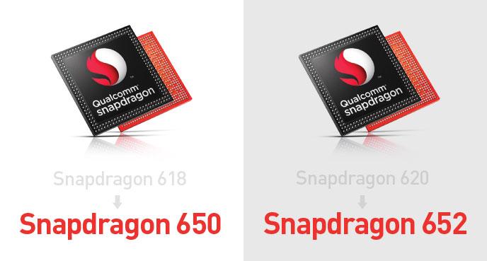 Snapddragon 650 652