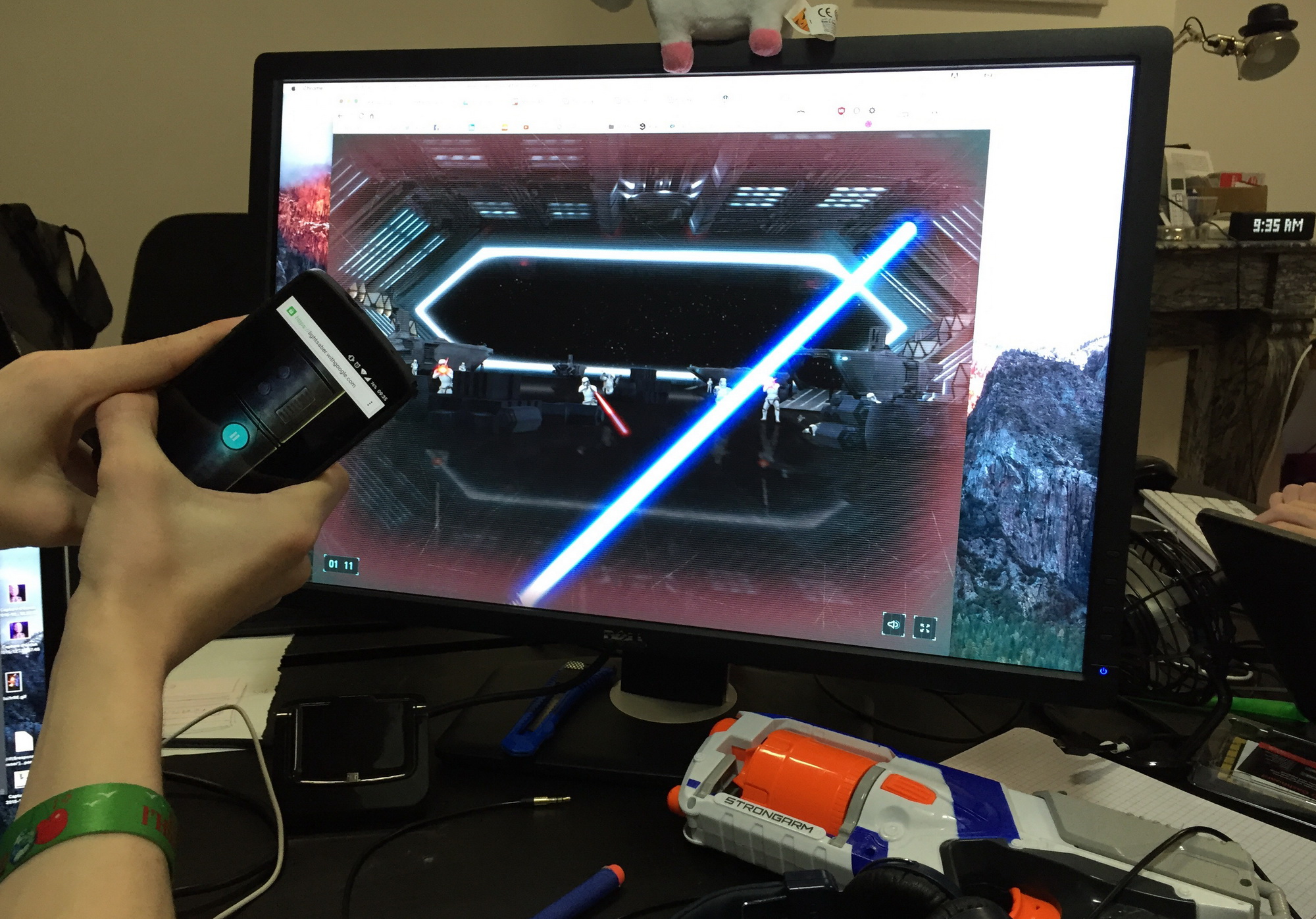 star wars sabre laser