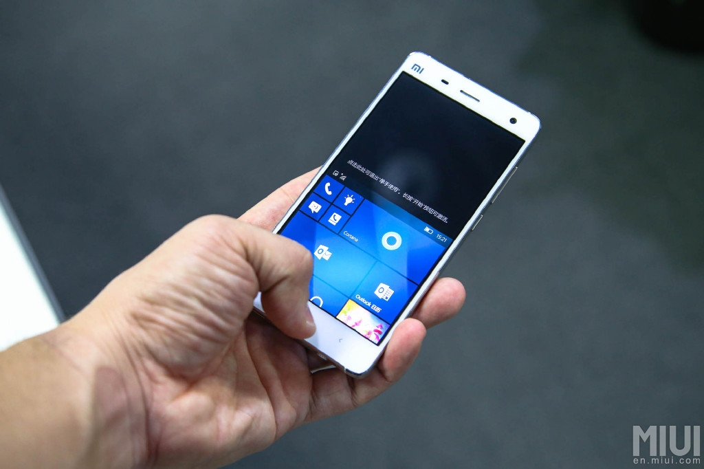 xiaomi mi 4 windows 10 mobile 4