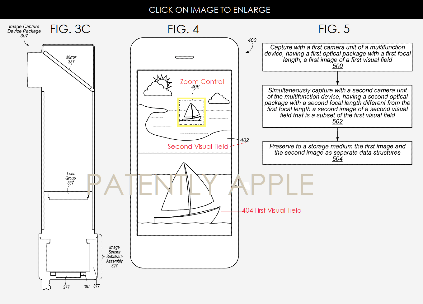 Apple : un brevet pour un zoom hybride numérique-optique