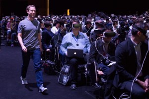 La photo du jour : Mark Zuckerberg à la conférence Samsung