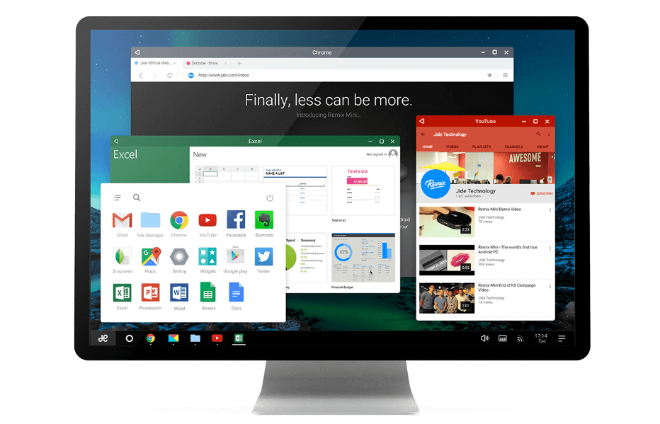 Remix OS pour PB bêta