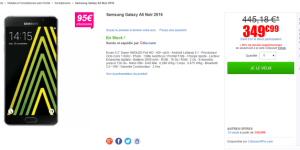 🔥 Bon plan : Samsung Galaxy A5 (2016) à 349 euros au lieu de 400 euros